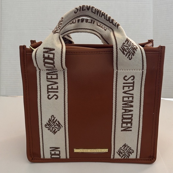 ⭐️Host Pick ⭐️ Steve Madden Bwebber Convertible Bag True Cognac - Picture 11 of 14